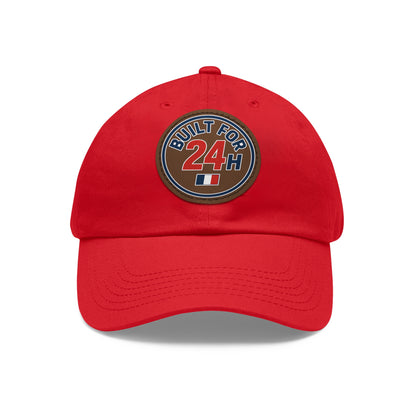 Built For 24H - Leather Patch Cap