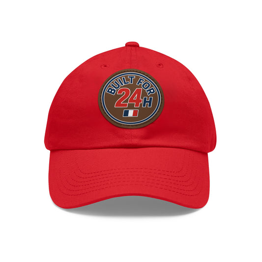 Built For 24H - Leather Patch Cap