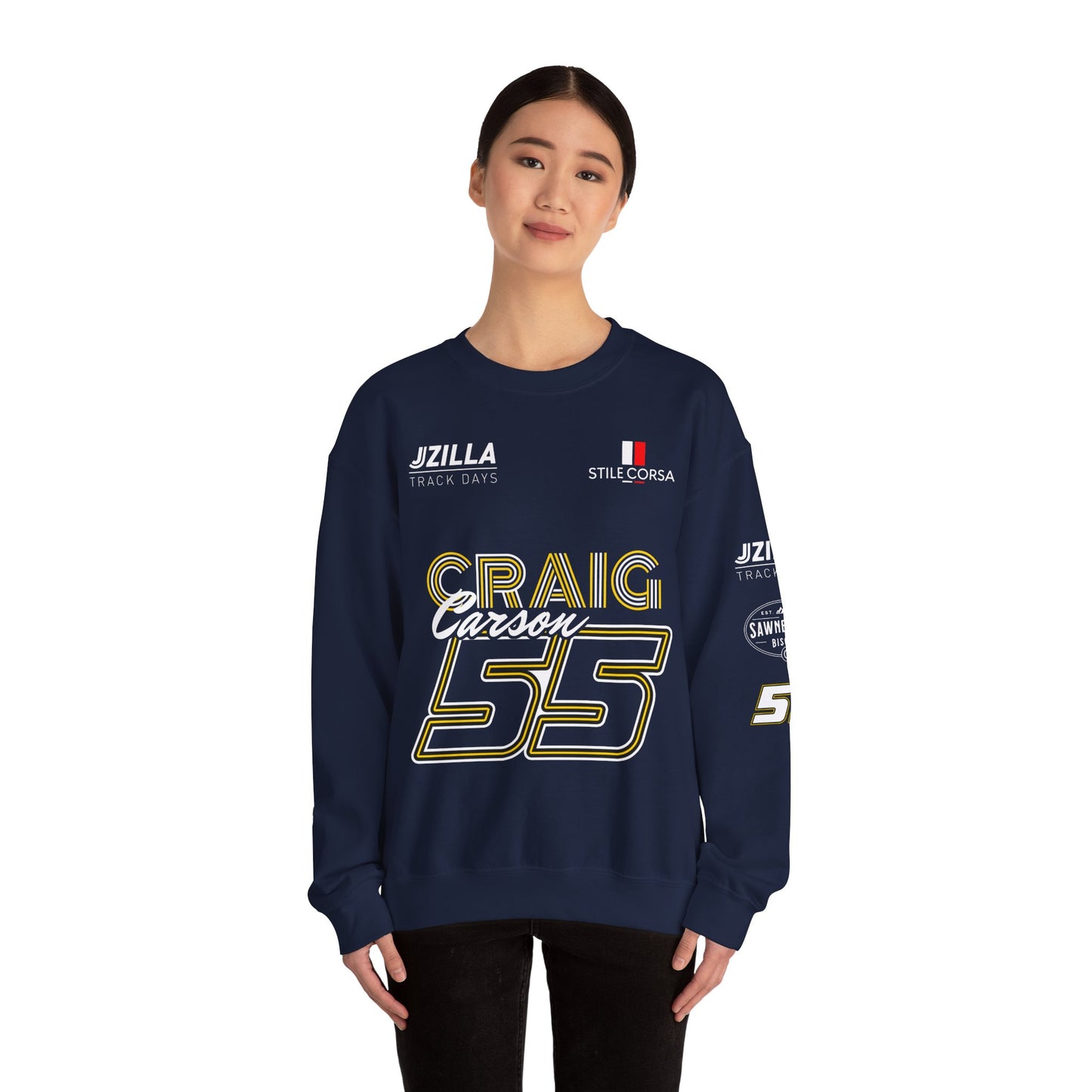 Carson Craig #55 Track Day Crewneck