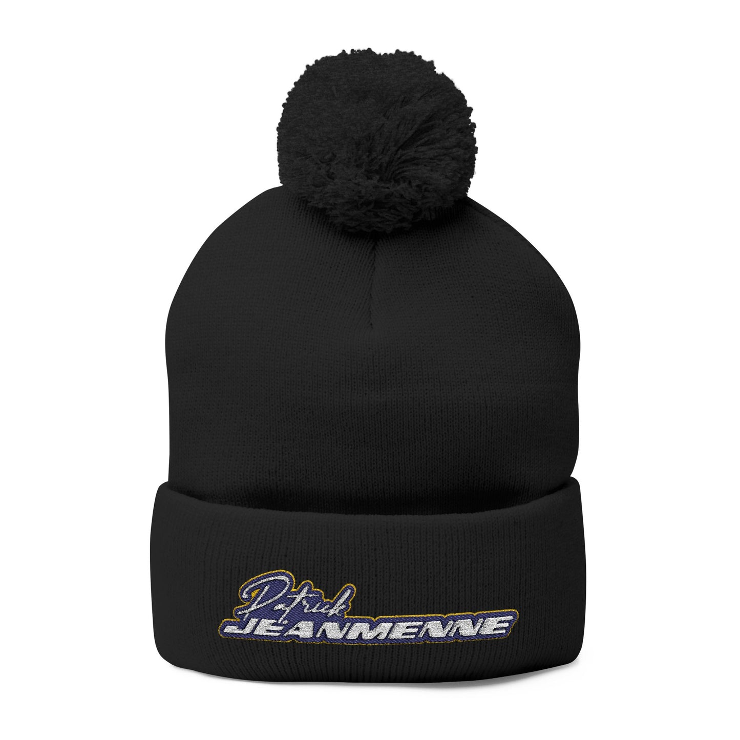 Patrick Jeanmenne Signature Pom-Pom Beanie