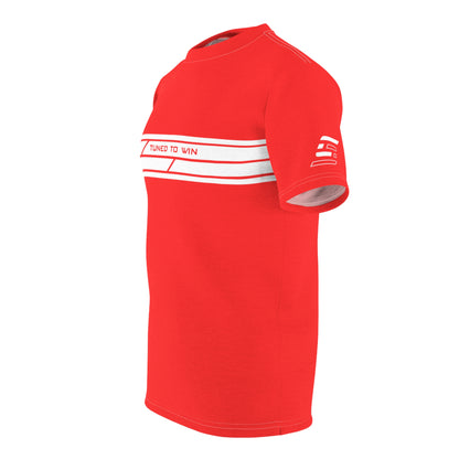 Tuned to Win Performance Tee – Unisex, Custom Name & Number