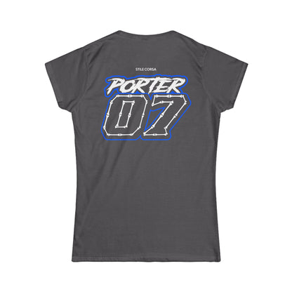 Porter #07 — Haunted Grid Signature Tee Women's Fit