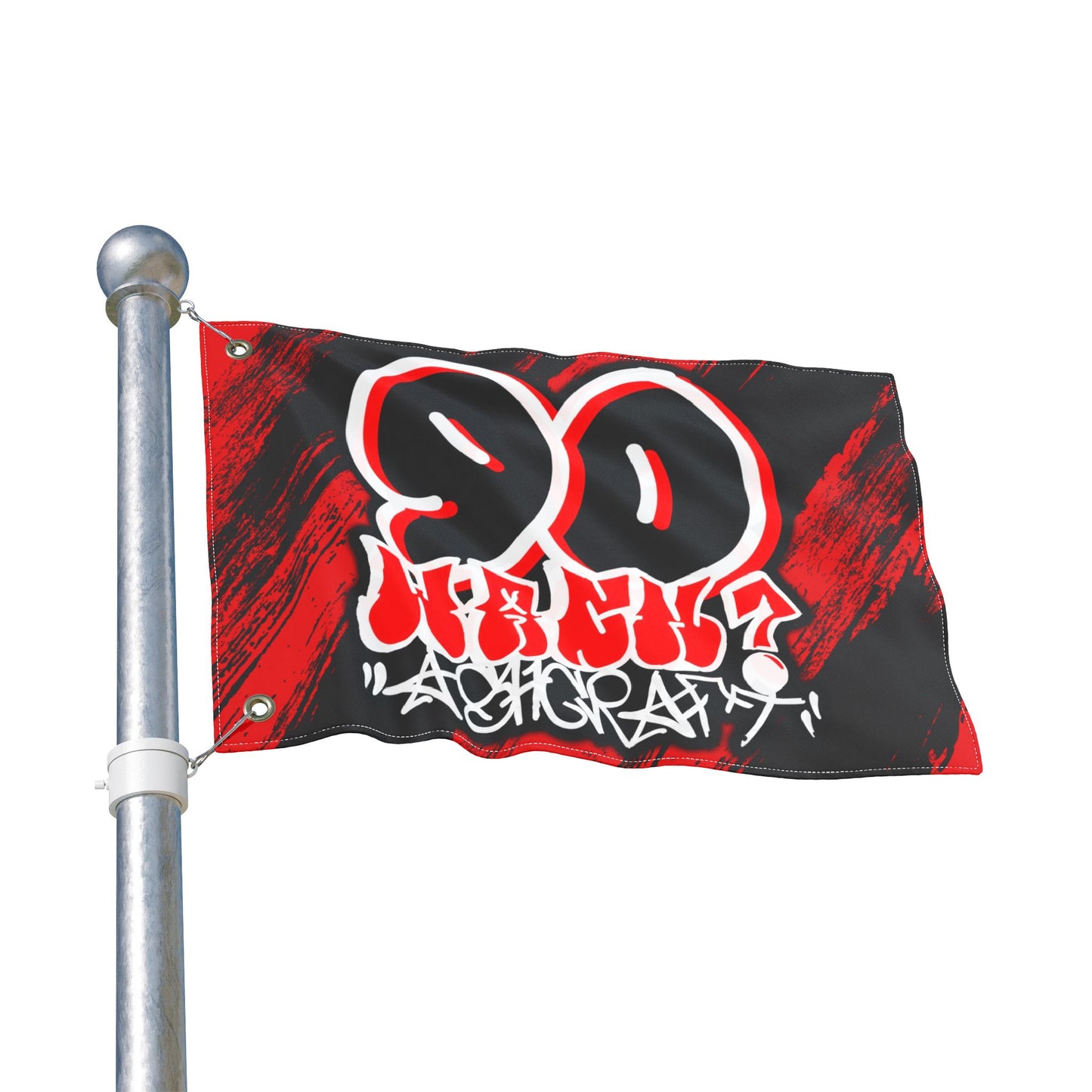 Ashcraft #90 Gridwave Flag