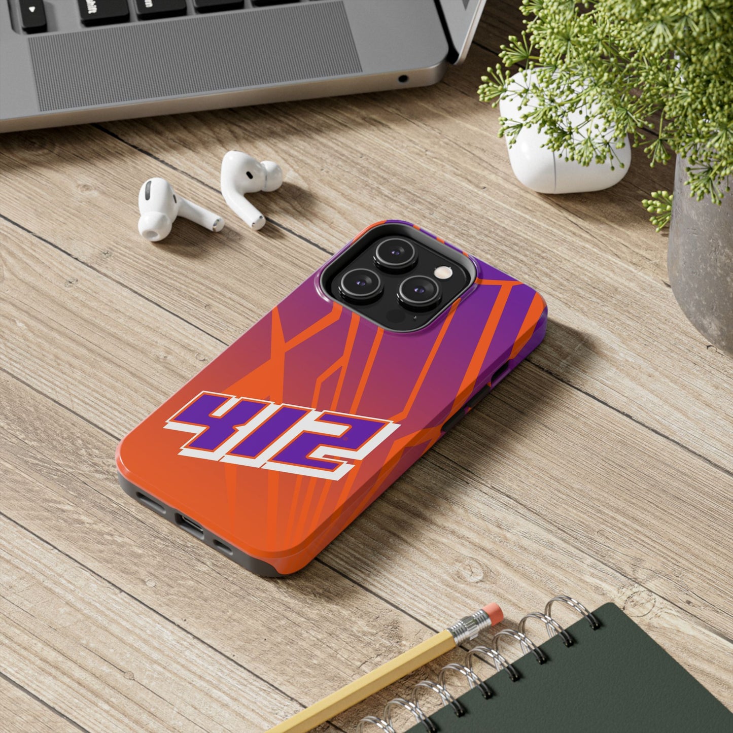Morrison #412 Fire Gradient Phone Case
