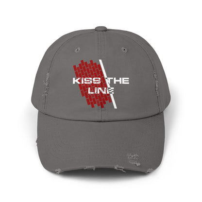 Kiss the Line - Vintage Style Cap