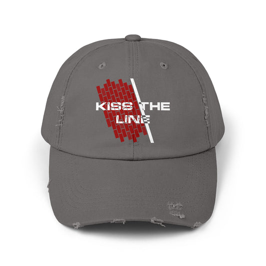 Kiss the Line - Vintage Style Cap
