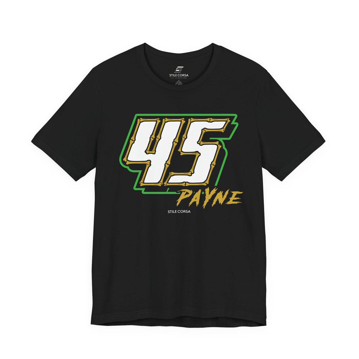 Payne #45 — Haunted Grid Signature Tee