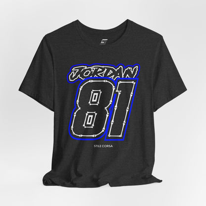 Jordan #81 — Haunted Grid Signature Tee