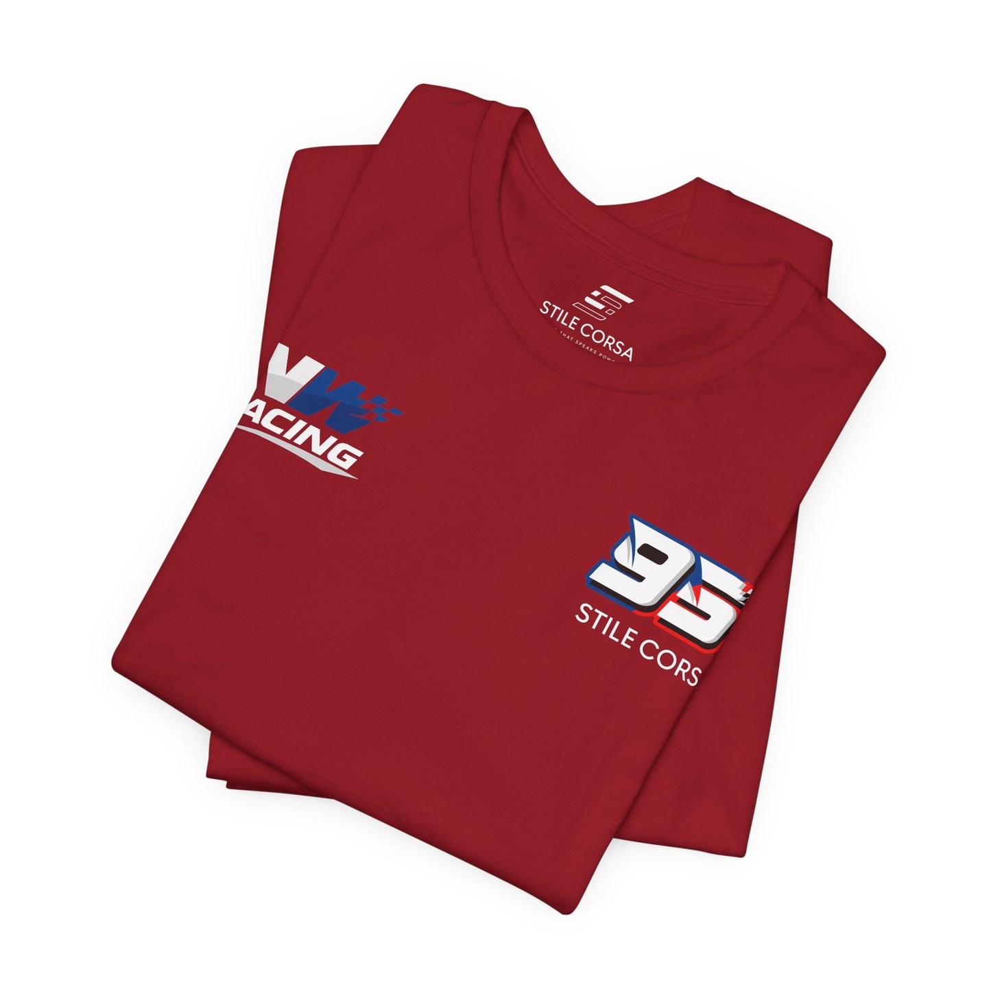 White #95 Raceday Tee - Unisex Fit