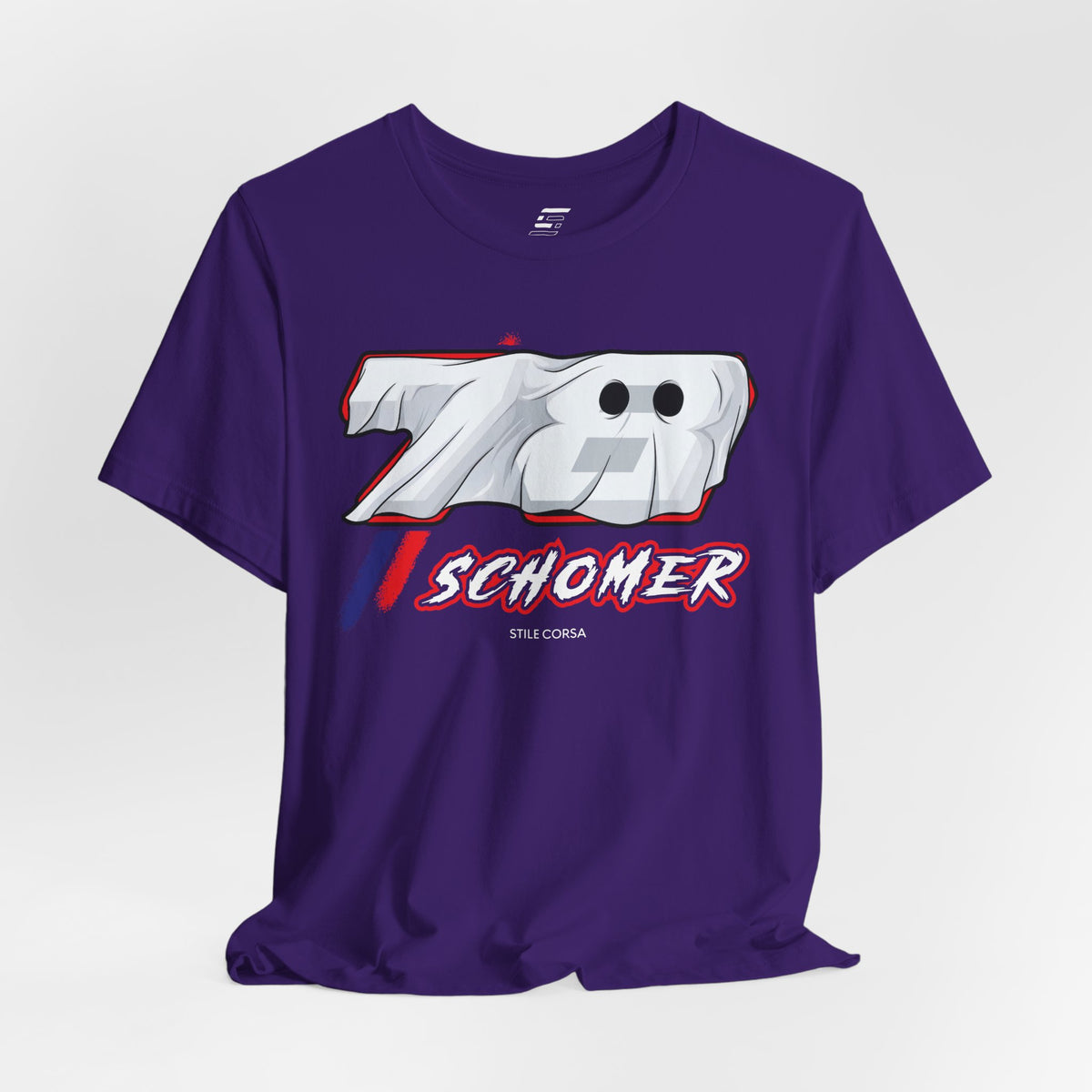 Schomer #78 — Haunted Grid Signature Tee