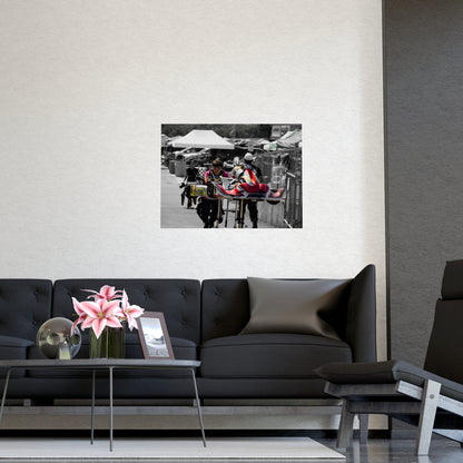 Pitstop Palette – Matte Finish Poster