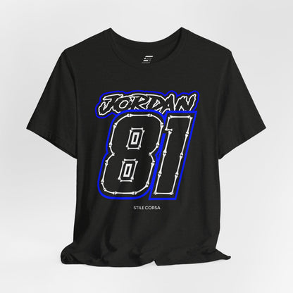 Jordan #81 — Haunted Grid Signature Tee