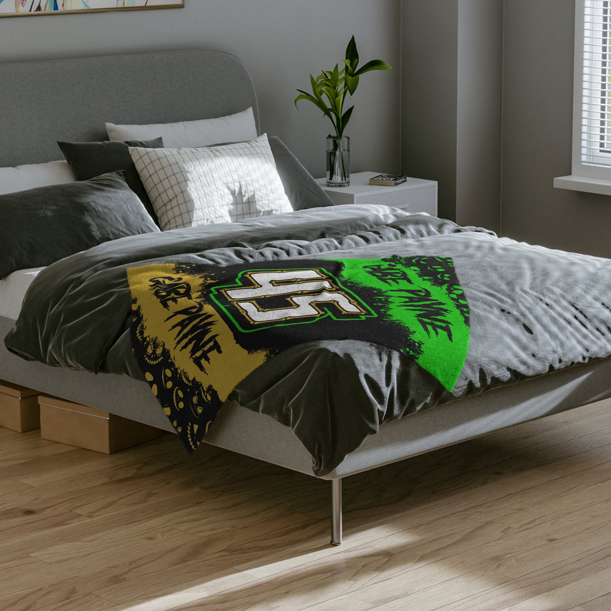 Payne #45 - Trackside Haunt Blanket