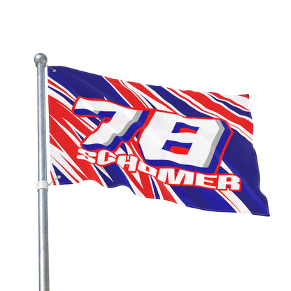 Schomer #78 Gridwave Flag