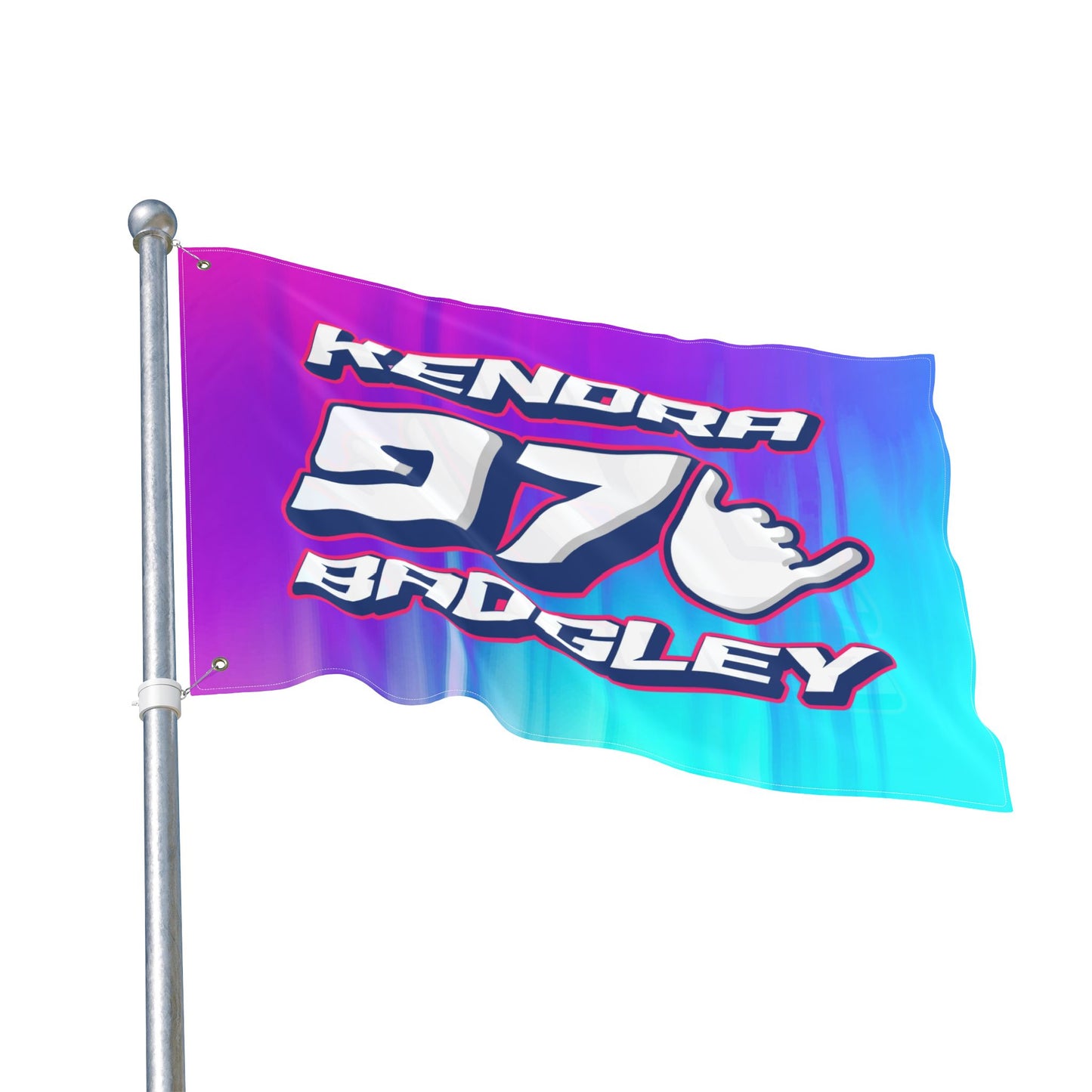 Badgley #97 Gridwave Flag