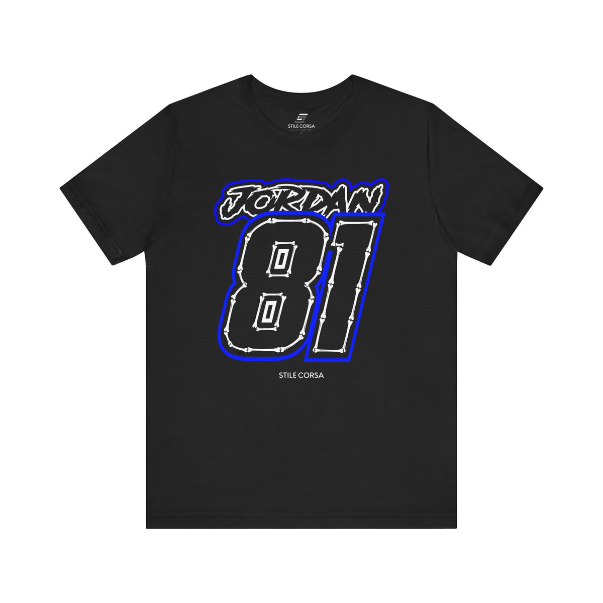 Jordan #81 — Haunted Grid Signature Tee