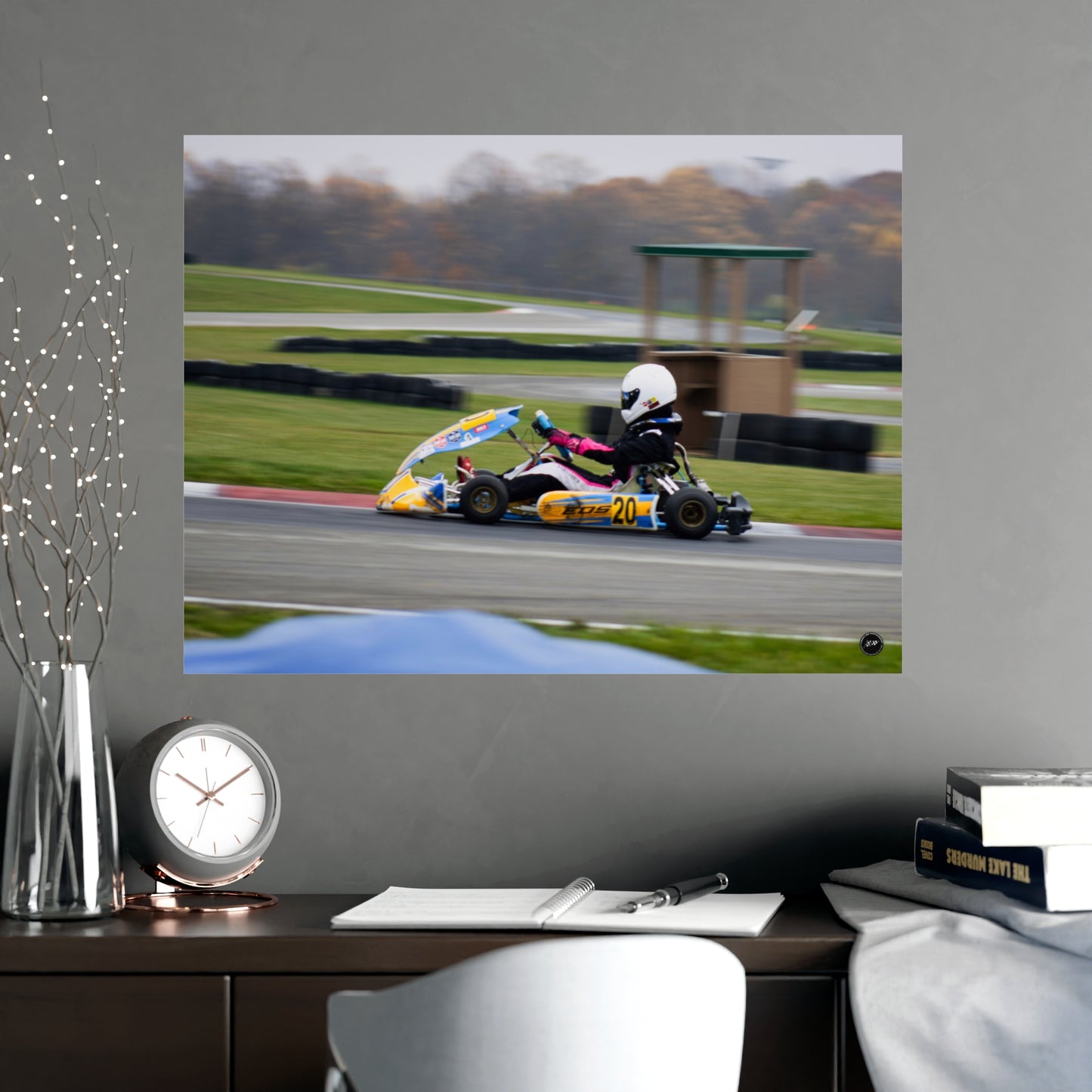 Blur of the Storm – Matte Finish Poster