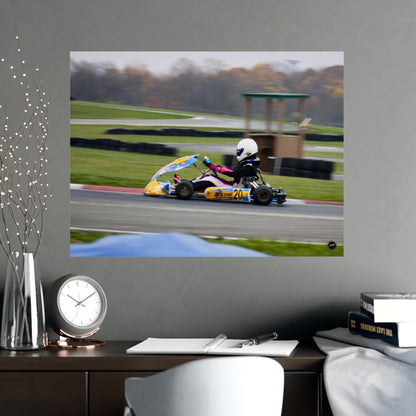 Blur of the Storm – Matte Finish Poster