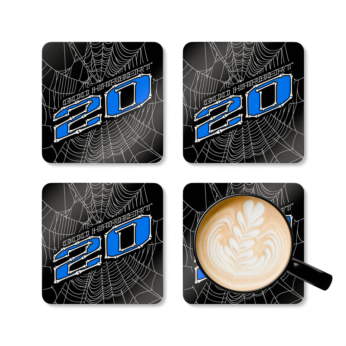 Goo #20 - Haunted Grid Coaster Set