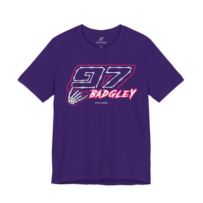 K. Badgley #97 — Haunted Grid Signature Tee