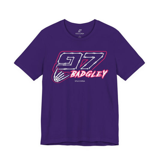 K. Badgley #97 — Haunted Grid Signature Tee
