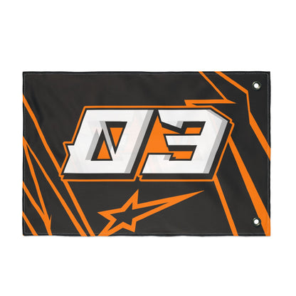 D'lucca #03 Gridwave Flag