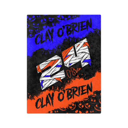 Clay O'Brien #24 - Trackside Haunt Blanket