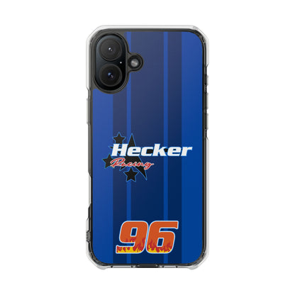 Hecker Racing #96 Striped Phone Case