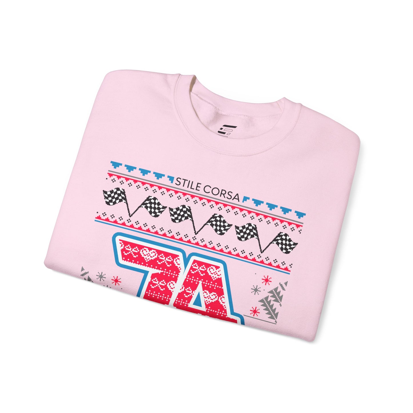 King #74 Snowy Holiday Crewneck