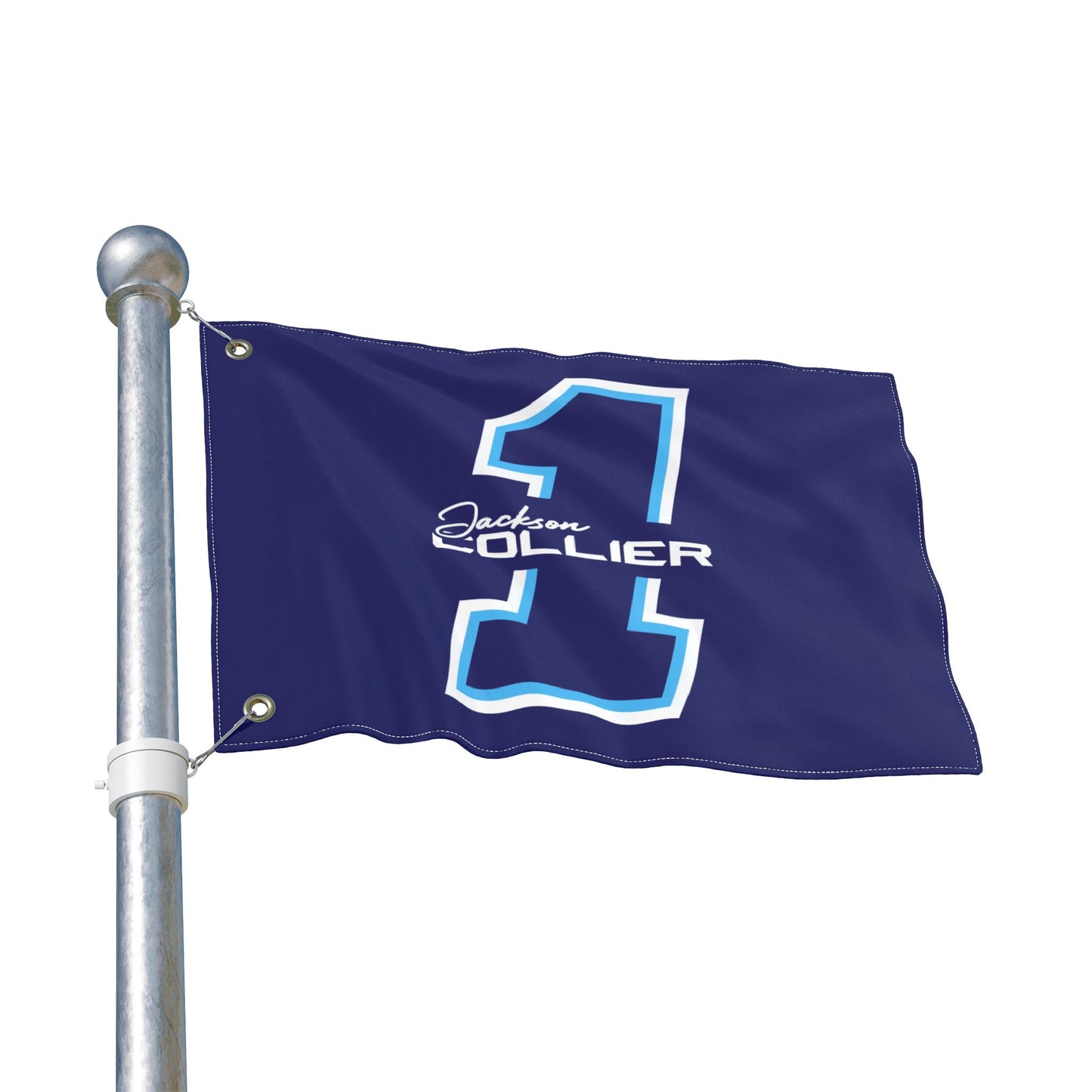 Collier #1 Gridwave Flag
