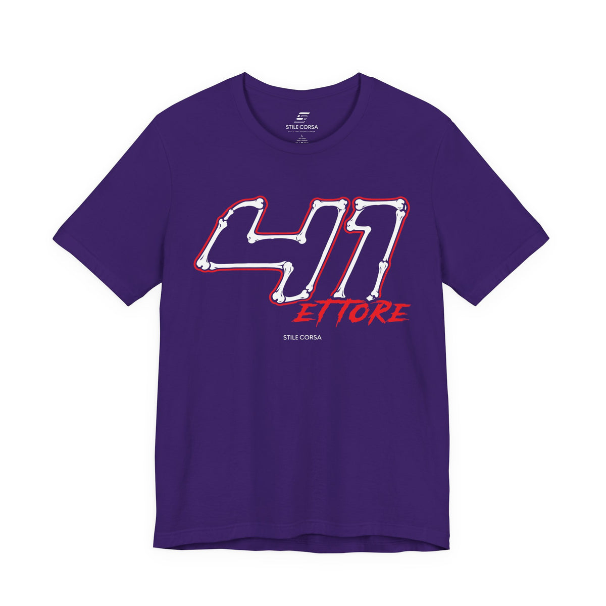 Ettore #41 — Haunted Grid Signature Tee