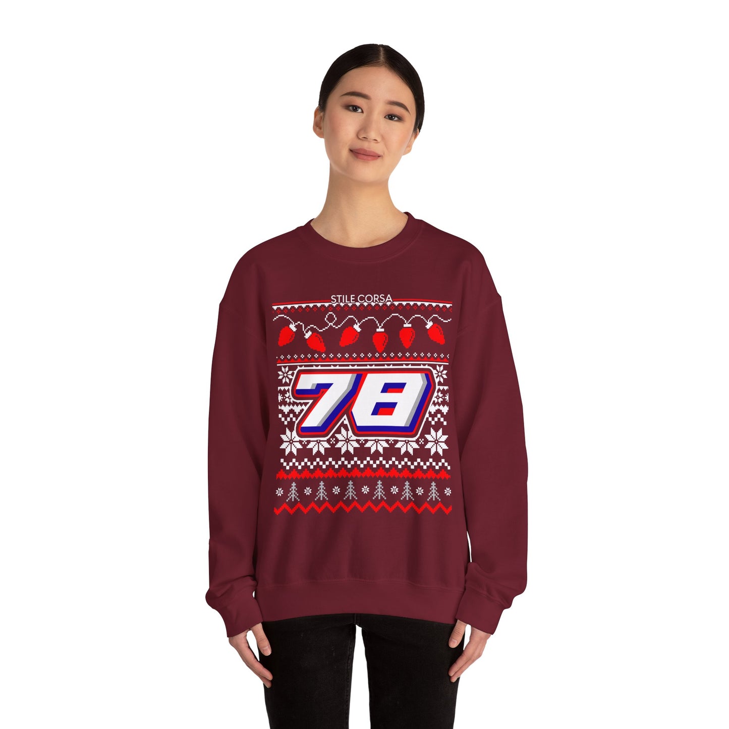 Schomer #78 Polar Rush Crewneck