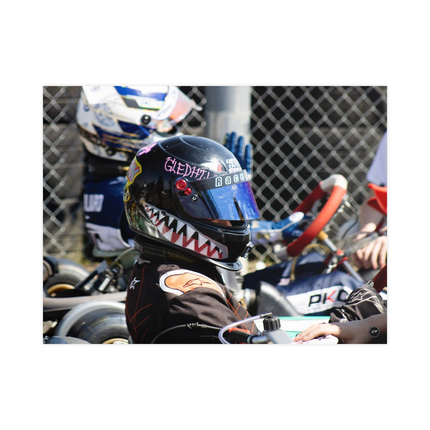 Sharkbite Racer – Matte Finish Poster