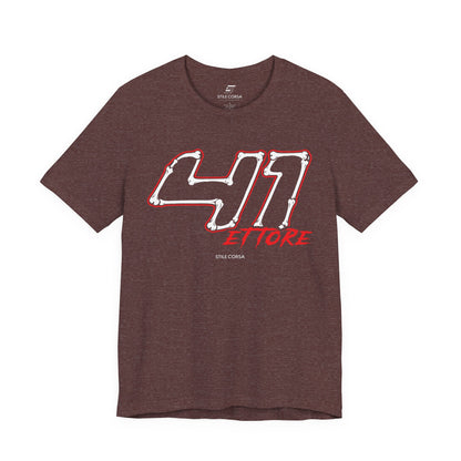 Ettore #41 — Haunted Grid Signature Tee