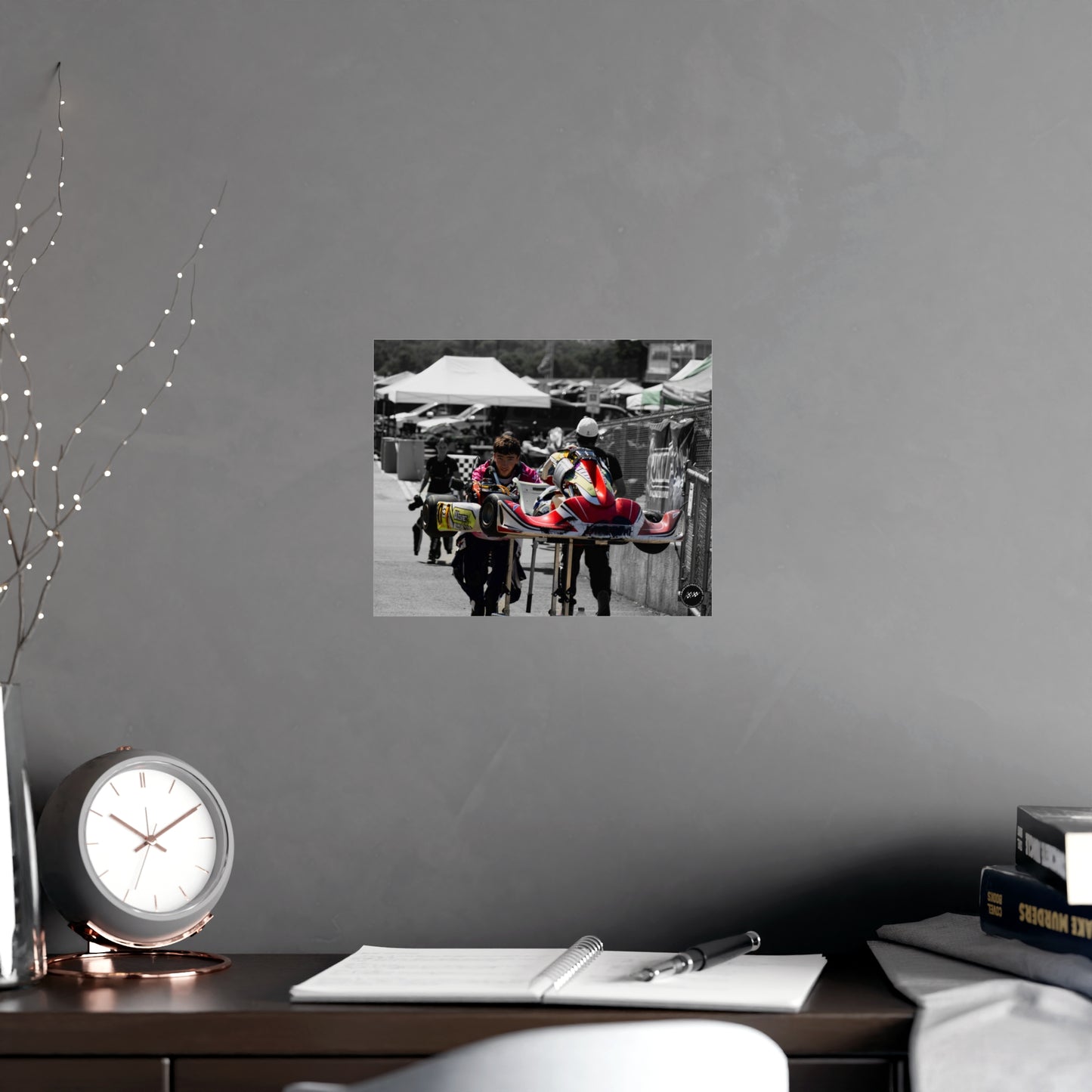 Pitstop Palette – Matte Finish Poster