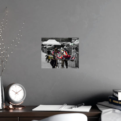 Pitstop Palette – Matte Finish Poster