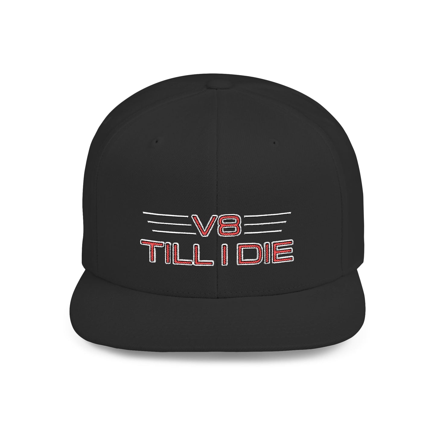 'V8 TILL I DIE' Snapback Cap