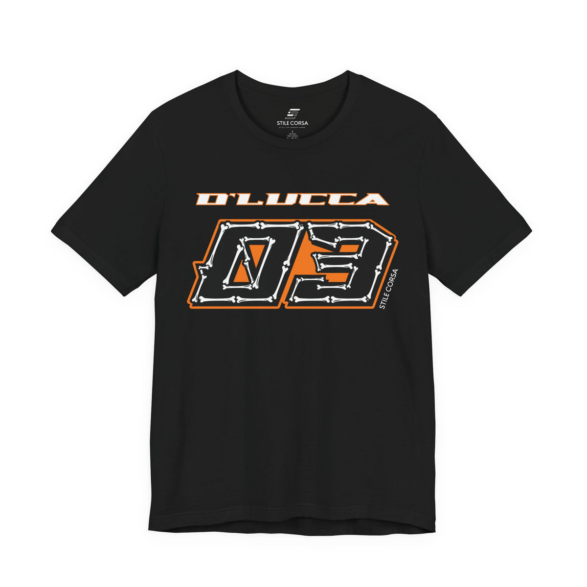 D'lucca #03 — Haunted Grid Signature Tee