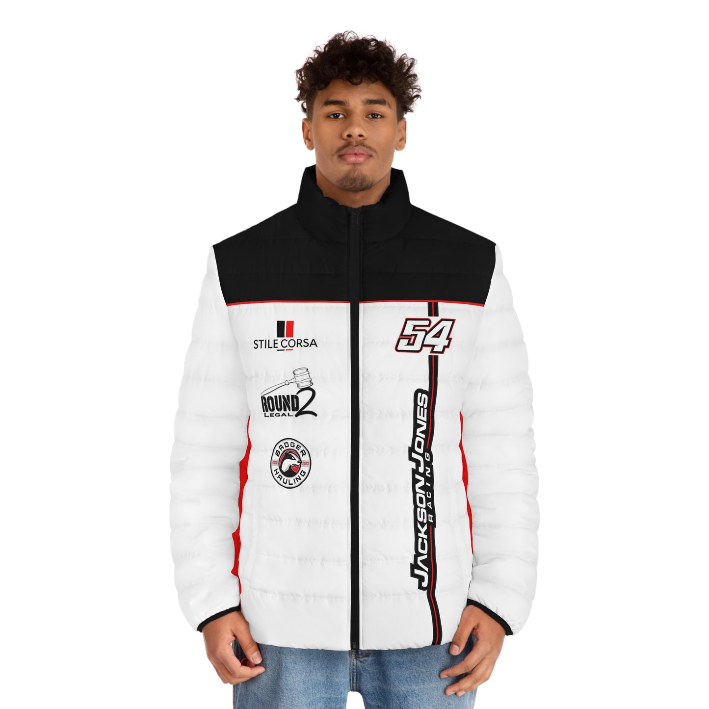 Jackson Jones #54 Track Dominator Puffer - Men's Fit
