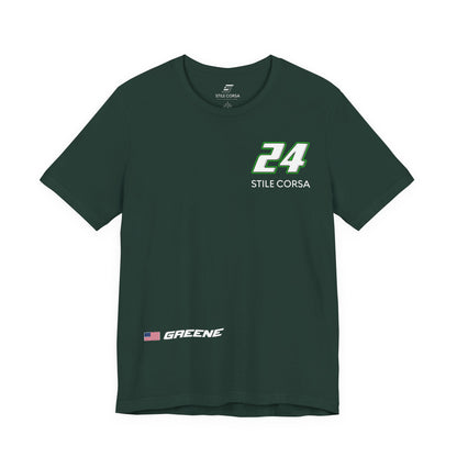 Nate Greene #24 Raceday Tee - Men's Fit
