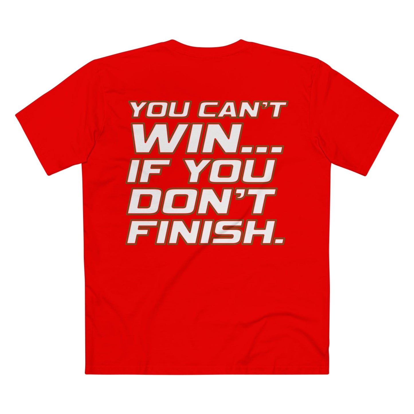 Clay O’Brien “FINISH STRONG” Tee