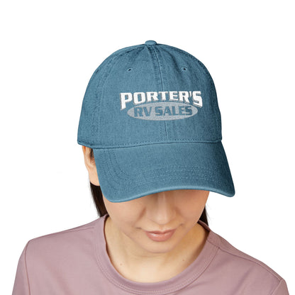 Porter's RV Sales #10 DPR Demin Hat