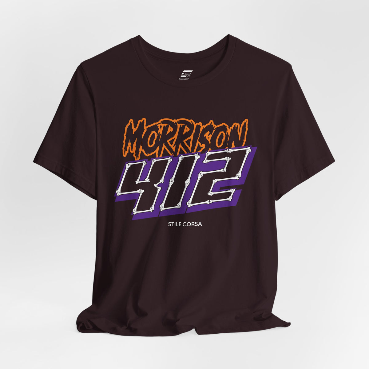 Morrison #412 — Haunted Grid Signature Tee