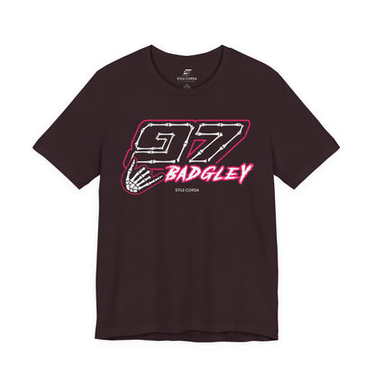 K. Badgley #97 — Haunted Grid Signature Tee