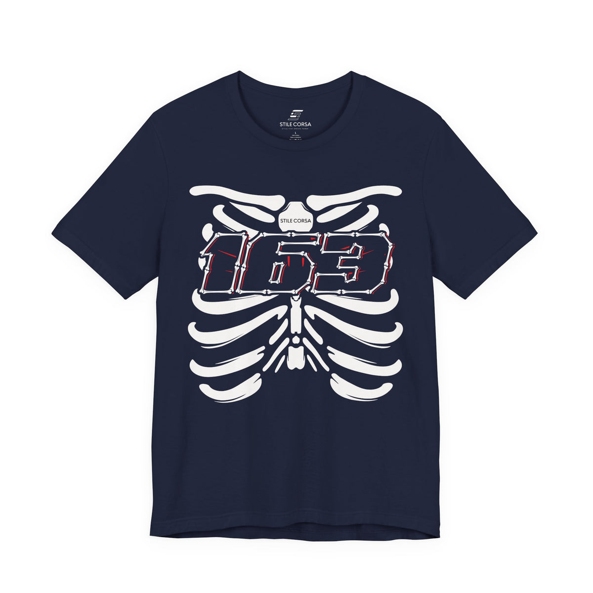 Jeanmenne #163 — Haunted Grid Signature Tee
