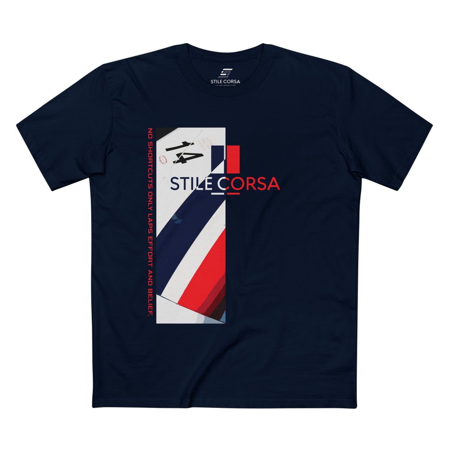 No Shortcuts #14 Stile Corsa Tee