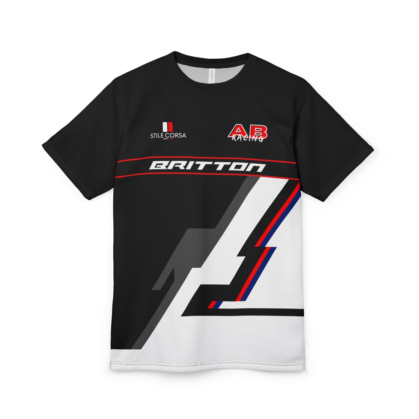 Britton #11 AB Racing Performance Tee
