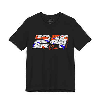 O`Brien #24 — Haunted Grid Signature Tee