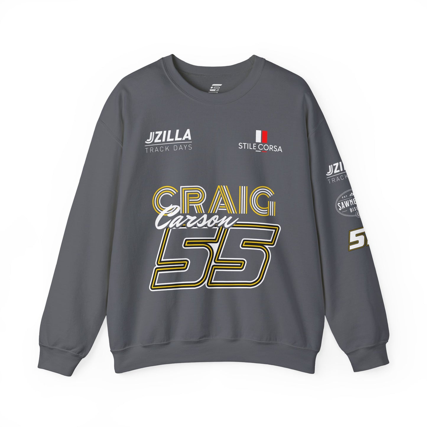 Carson Craig #55 Track Day Crewneck
