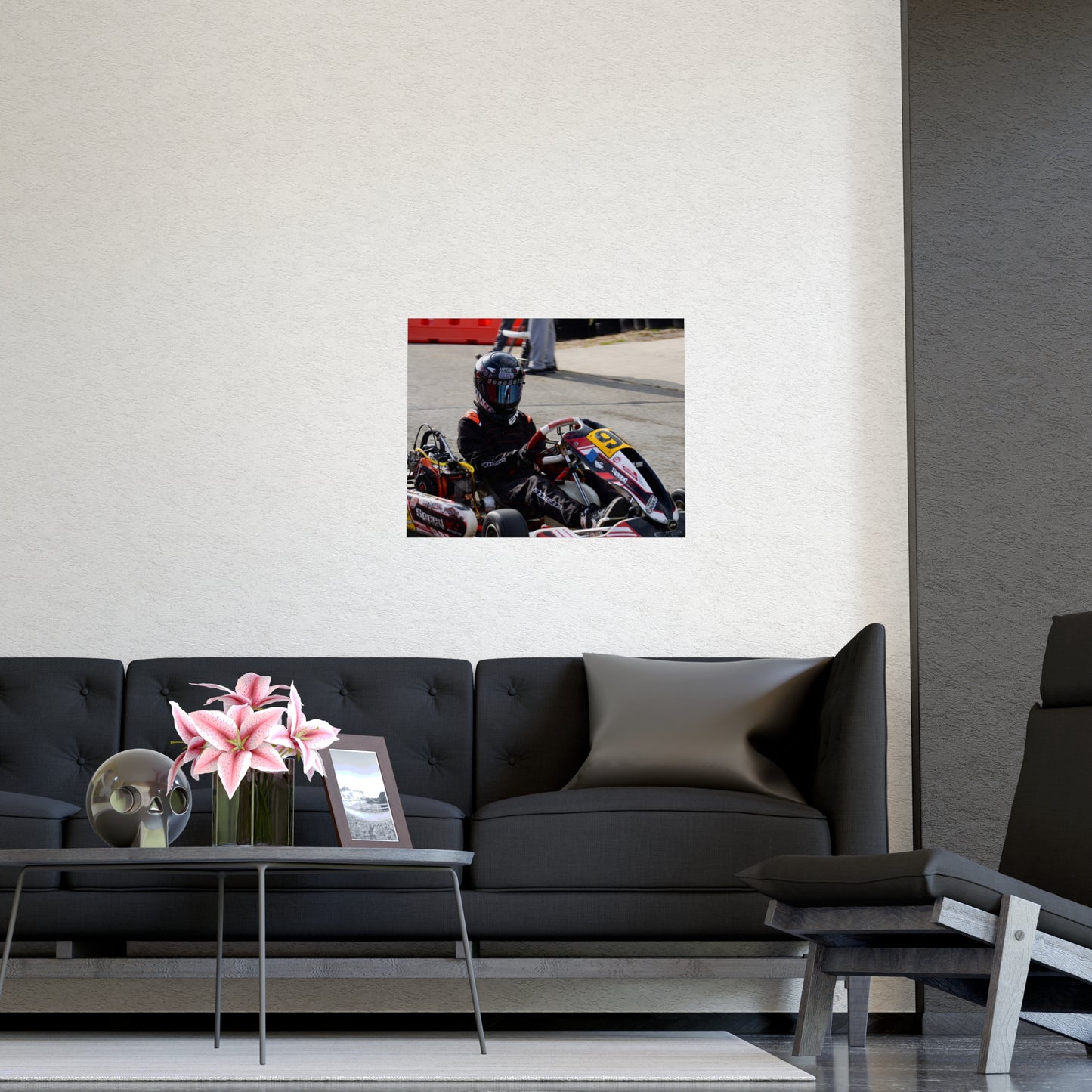 Rebel in Red – Matte Finish Poster